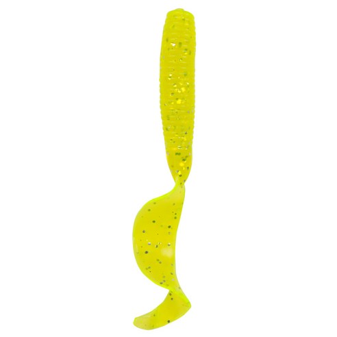 꼬리구더기 루아 가짜 미끼 10cm7.5g 미끼 단꼬리 연충 낚시 미끼 다색 5P, 노랑, 황색