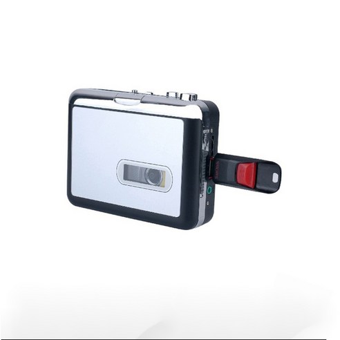 휴대용 카세트 플레이어 레코더 독립 실행형 오디오 음악 레코더 카세트 테이프 - MP3 변환기 USB 플래시 드라이브에 저장