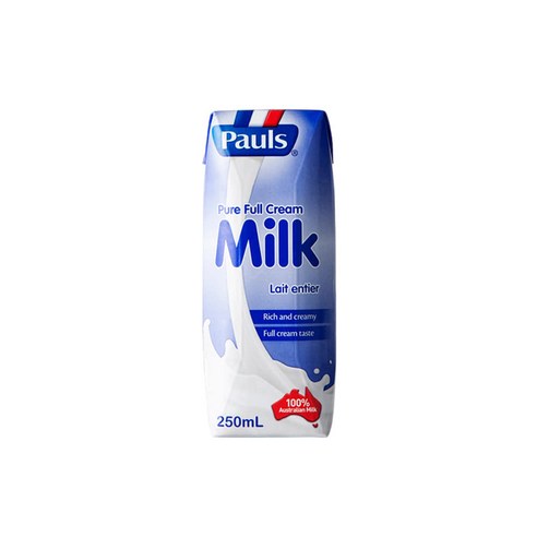 폴스 퓨어 밀크 호주 자연방목 목초 멸균 우유 250ml x 12개