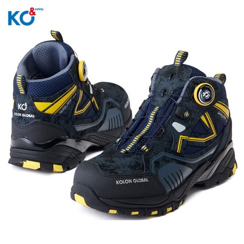 코오롱글로벌 6인치다이얼식 안전화 K-702