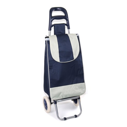 쇼핑카트/핸드캐리어/시장가방, 심플네이비 쇼핑카트 특대형, 1개 
생활잡화
