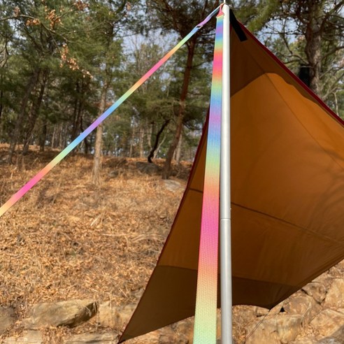 감성과 실용성을 겸비한 9미터 캠핑 타프웨빙
