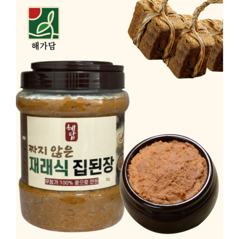 엄마손맛 집된장2kg, 2kg, 1개 한된장