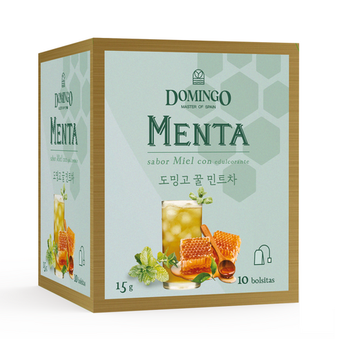 스페인 도밍고 꿀페퍼민트, 1.5g, 1개, 10개입