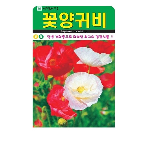 꽃양귀비 씨앗 1000립, 1개