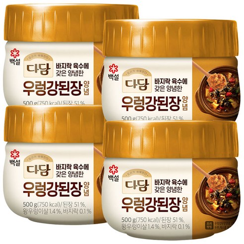 cj제일제당(주) 다담 우렁강된장양념