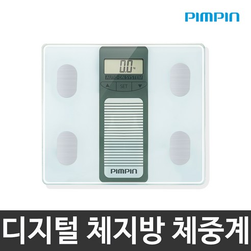 핌핀 디지털 체지방 체중계, PP-309, 혼합색상