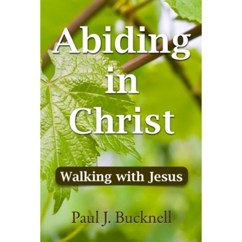 (영문도서) Abiding in Christ: Walking with Jesus Paperback, Paul J. Bucknell, English, 9781619930728