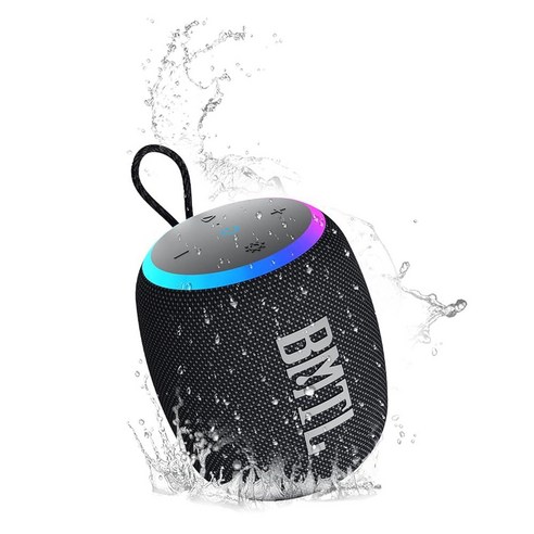 Xdobo BMTL 15W Portable Bluetooth Speaker Mini Wireless Speaker with Rainbow Light BT 5.3 AUX in