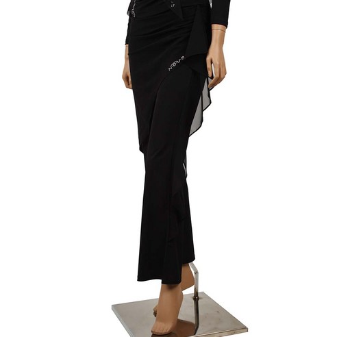 망사 랩바지 하나로 완성하는 우아한 발레핏