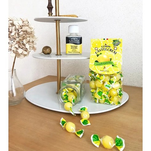 포지타노에서 영감을 받은 상큼하고 맛있는 레몬캔디