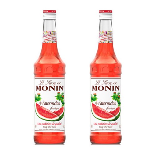 모닌 수박 시럽 700ml 2개세트, 2개