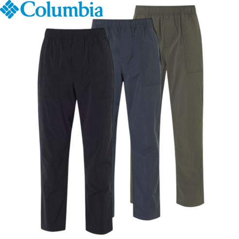 여름을 위한 완벽한 선택, 컬럼비아 남성 우븐 테이퍼드핏 퍼티그 팬츠 컬럼비아바지