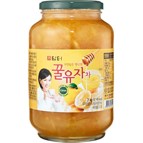 담터 꿀유자차, 2kg, 1개, 1개입