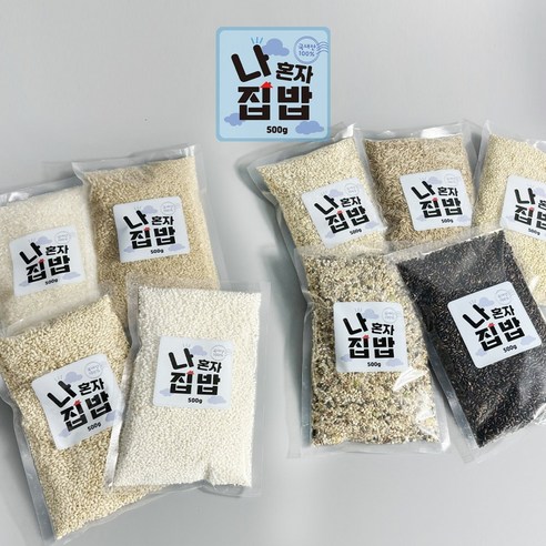 [초록숟가락] 유기농 쌀/잡곡 나혼자 집밥 잡곡 골라담기 9종, 보리, 1개, 500g