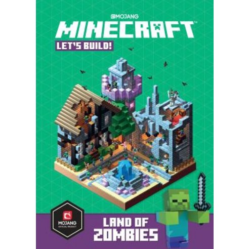 (영문도서) Minecraft: Let''s Build! Land of Zombies Hardcover, Del Rey Books, English, 9781984820846