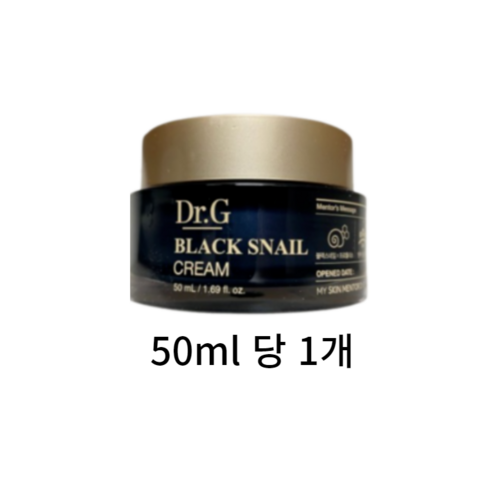 닥터지 블랙 스네일 크림, 100ml, 3개