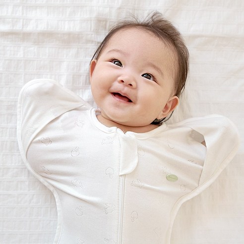 아기 피부를 감싸는 부드러운 포옹, 로맘틱스 프리미엄 텐셀 모달 스와들 속싸개
