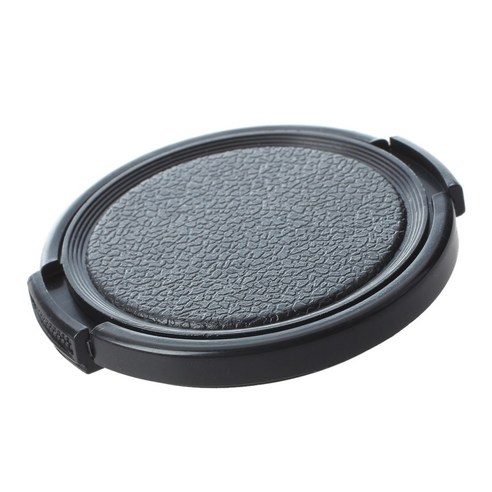 노 브랜드 카메라용 SODIAL(R) 질감 검정색 플라스틱 52mm 렌즈 커버 캡, 렌즈 캡