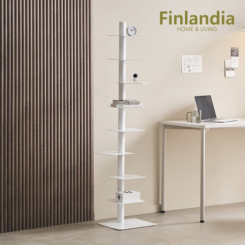 공간에 예술을 더하다: 핀란디아 엘라인 스탠딩 9단 북선반 리뷰 핀란디아책장