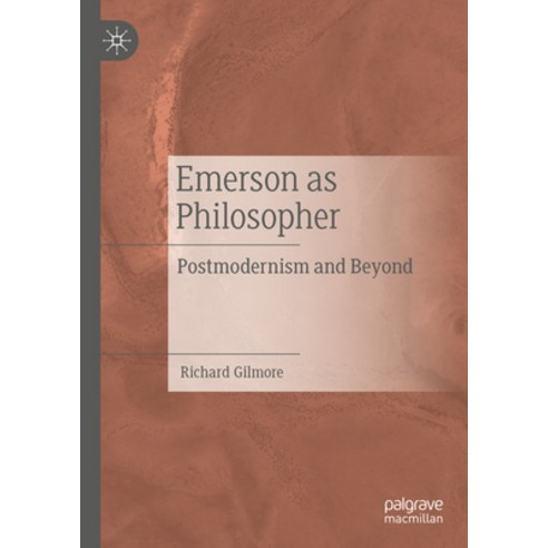 (영문도서) Emerson as Philosopher: Postmodernism and Beyond Hardcover, Palgrave MacMillan, English, 9783031325458