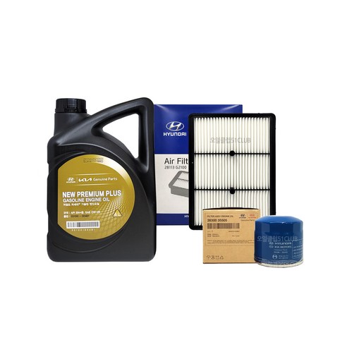 닌로 하이브리드 뉴프리미엄플러스(4L) 엔진 오일 세트