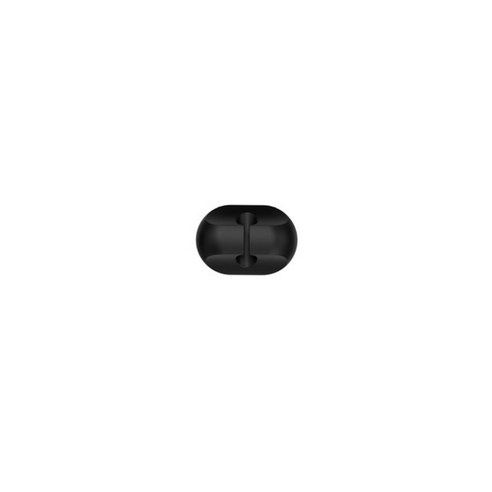 케이블 관리 클립 케이블 관리 케이블 홀더 USB/충전 케이블 정리용 실리콘 케이블, 1 SOT BLACK., 설명한대로