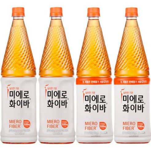 미에로 화이바 1.2L x 6페트(증정/일반)랜덤발송 식이섬유 음료, 6개