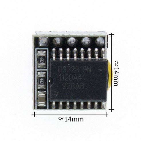 아두이노용 실시간 시계 모듈 라즈베리 파이용 배터리 포함 DS3231 3.3V 5V, 01 Mini DS3231 module