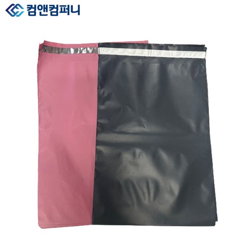 컴앤컴퍼니 HDPE 택배봉투 택배포장 비닐 폴리백 다양한 사이즈 100매, 그레이