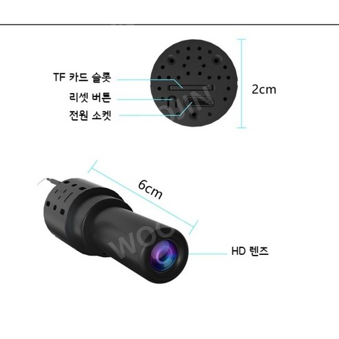 마이크로 미니 와이파이 원격제어 보안 카메라1080P의 다양한 기능과 편리한 사용법