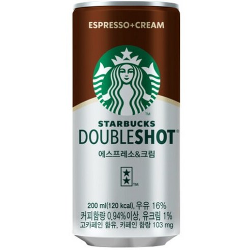 강렬한 에스프레소와 부드러운 크림의 완벽한 조화
