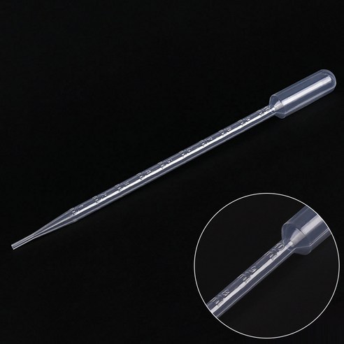 과학 실험실 일회용 스포이드 10ml 50개 묶음, 1세트