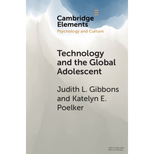 (영문도서) Technology and the Global Adolescent Paperback, Cambridge University Press, English, 9781108714181