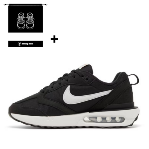 [나이키 정품] NIKE 남여공용 에어맥스 던 발편한 키높이 헬스장 런닝화 운동화 + Living Door 신발주머니
