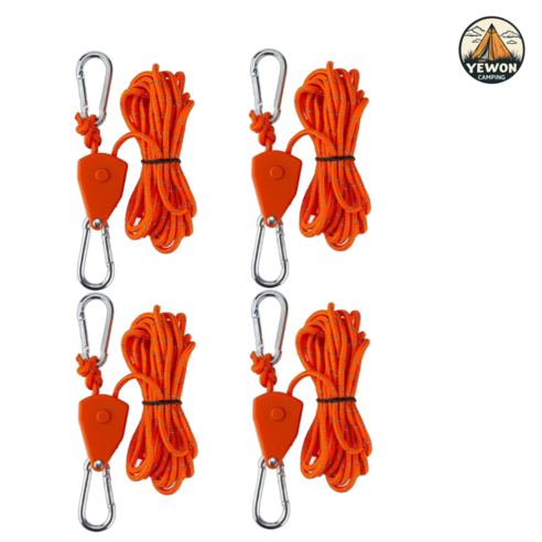 가성비 끝판왕 캠핑 필수템: 예원캠핑 로프라쳇4p+ 스트링4p