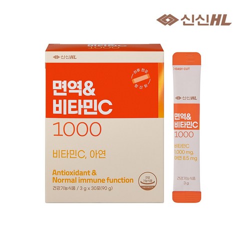 신신제약 면역&비타민C1000 (30포/1개월분), 1개, 30회분