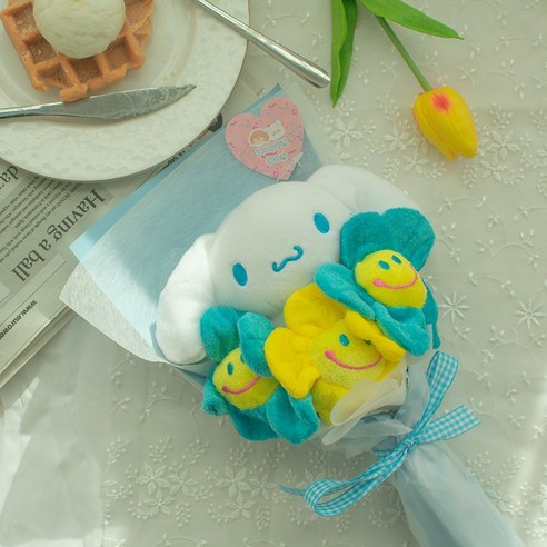 추천제품 산리오 팬들의 마음을 사로잡는 특별한 선물: 산리오 인형 꽃다발 소개