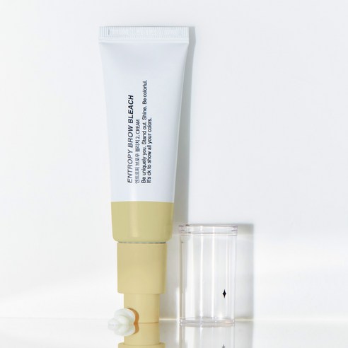 눈썹, 빛을 입다: 엔트로피 브로우 블리치 크림으로 완성하는 섬세한 변화