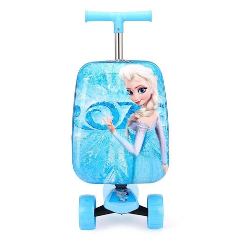 엘사의 마법이 담긴 씽씽카 캐리어로 특별한 여행을!