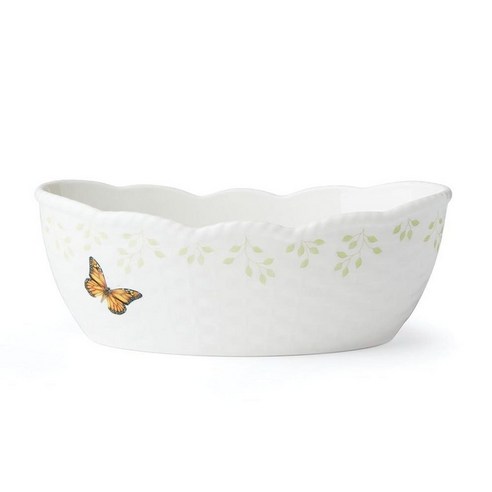 Lenox Butterfly Meadow 대나무 여행용 머그 1.25 151745, Bento Box