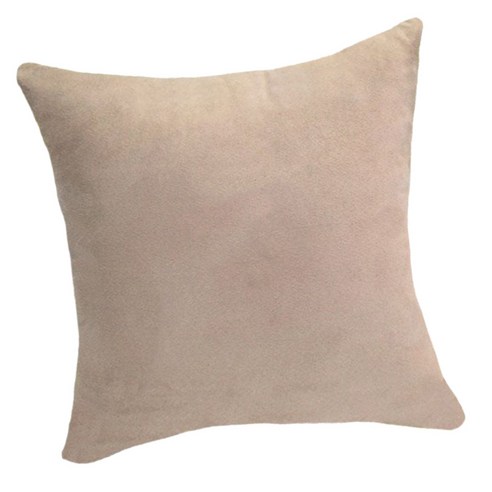 솔리드 컬러 스웨이드 벨벳 베개 커버 던져 베개 케이스, Beige-45x45cm, 다른