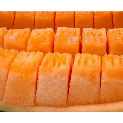 한국산 고당도 칸탈로프 멜론 4~5kg(2~3수) – 제철 선물 바구니에 담긴 칸달로프 메론, 하미과 노을 수신 백자 [원산지: 경상북도 구미시, 6월말 입고] 1박스, 4~5kg 메론장아찌