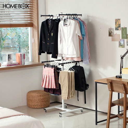 공간을 예술로 승화시키는 마법, 홈박스 회전 행거 회전행거