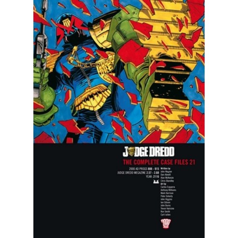 (영문도서) Judge Dredd: The Complete Case Files 21 Paperback, 2000 AD, English, 9781837861064