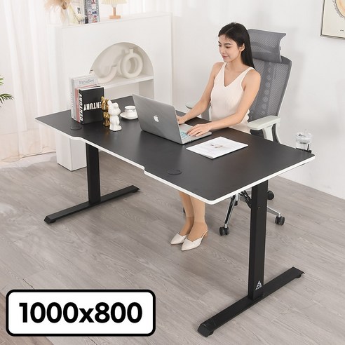 아우스 TSW 800폭 컴퓨터책상 올인원 게이밍책상 사무용책상 학생책상 서재책상 1000 1200 1400 1600 1800, 카본블랙(BLACK)