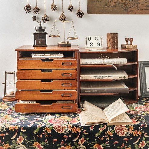 빈티지 수납장으로 특별한 공간 만들기