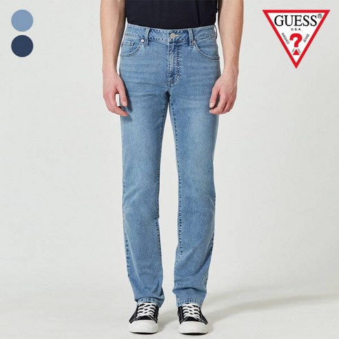 게스GUESS MO2D9080 남성 저온스 슬림 스트레이트 청바지