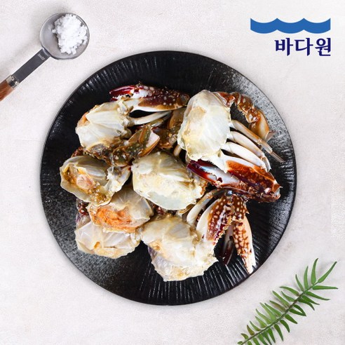 바다원 [바다원] 신진도 손질 절단꽃게 1kg 500g x 2팩, 2개