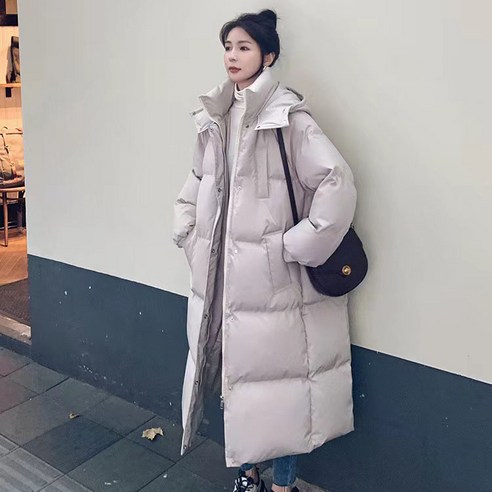 따뜻한 보온성과 스타일을 동시에 제공하는 ANYOU 겨울 여자롱패딩